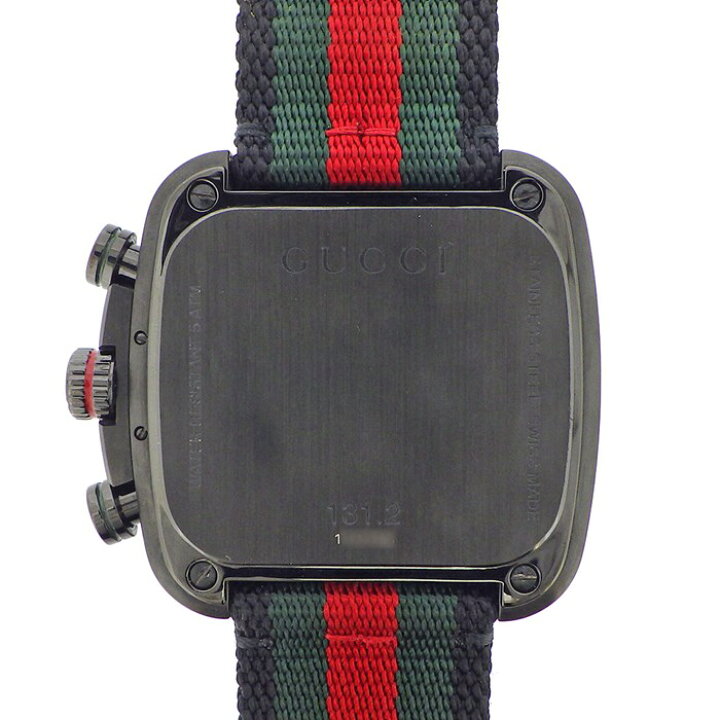 楽天市場】グッチ GUCCI 腕時計 クーペクロノ 131.2 シェリーライン 