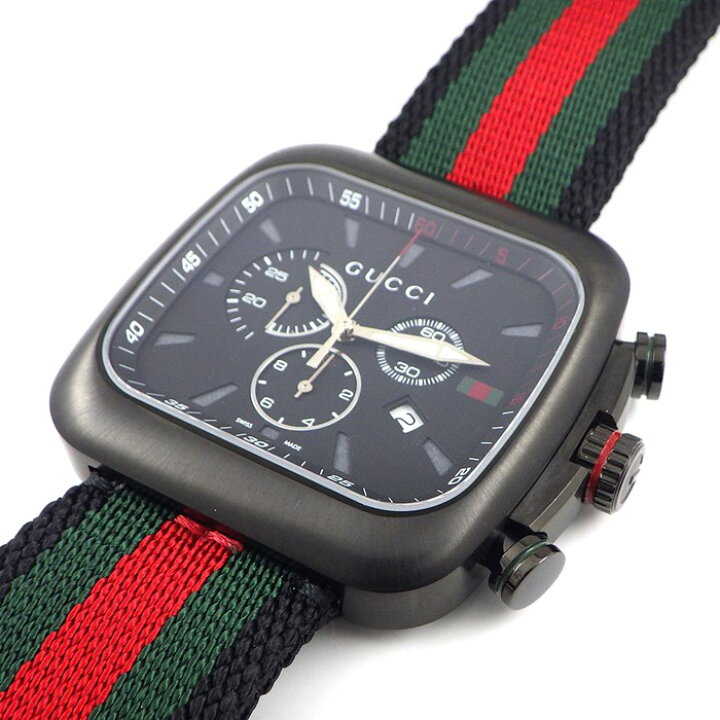 楽天市場】グッチ GUCCI 腕時計 クーペクロノ 131.2 シェリーライン 