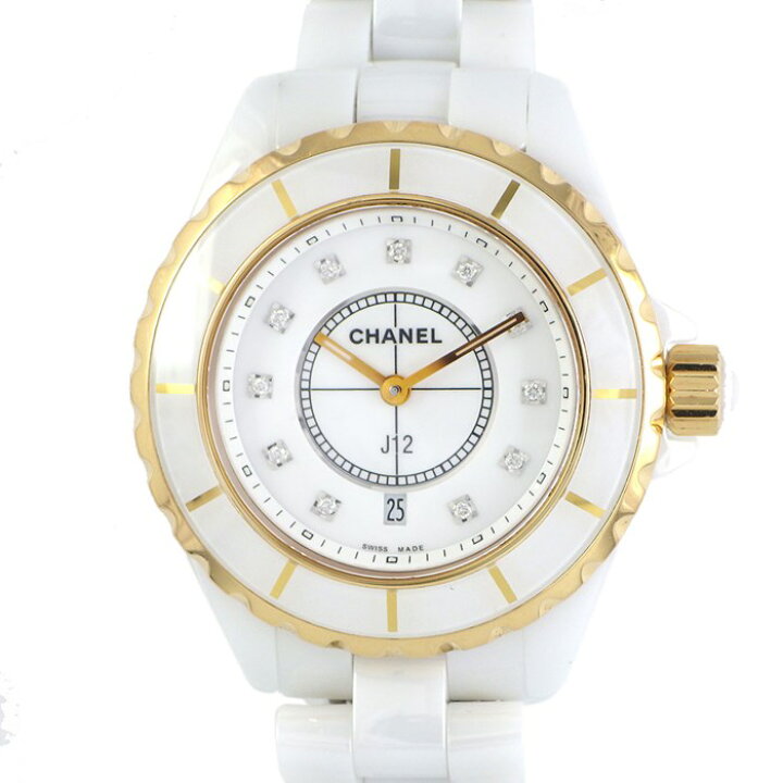 楽天市場】シャネル CHANEL 腕時計 J12 H2181 カレンダー ホワイト 白 