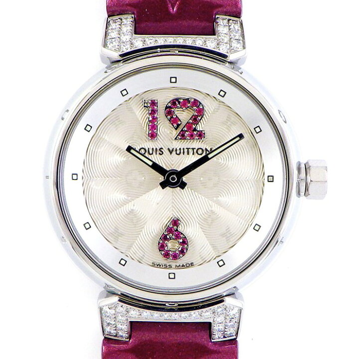 楽天市場】ルイ・ヴィトン LOUIS VUITTON 腕時計 タンブール Q1214 44  
