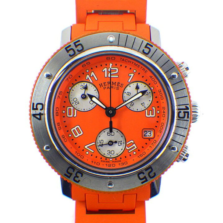 楽天市場】エルメス HERMES 腕時計 クリッパーダイバー CL2.316 