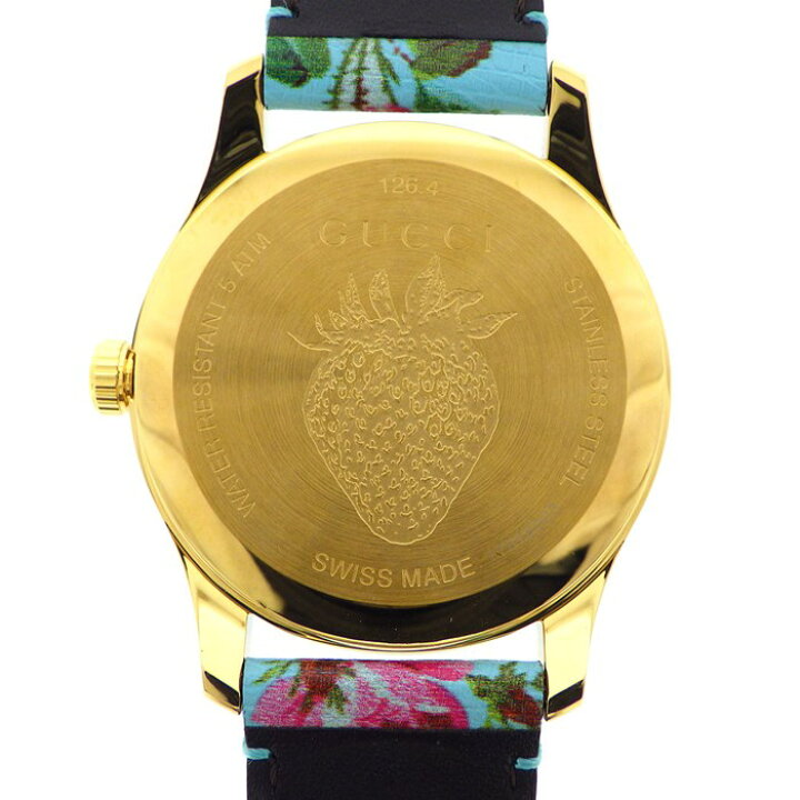 楽天市場】グッチ GUCCI 腕時計 Gタイムレス YA1264085/126.4 花  