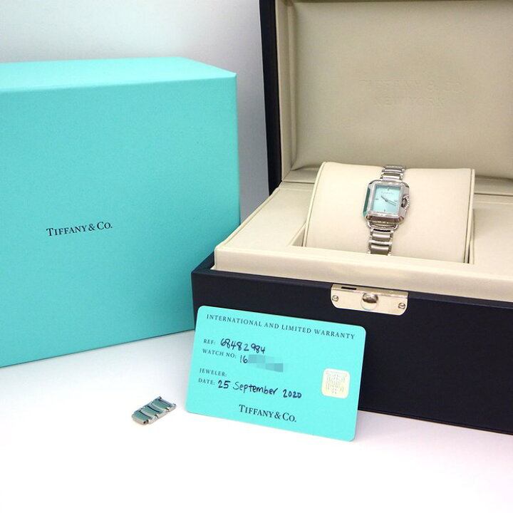 楽天市場】ティファニー Tiffany & Co. 腕時計 レクタングル 68482984  