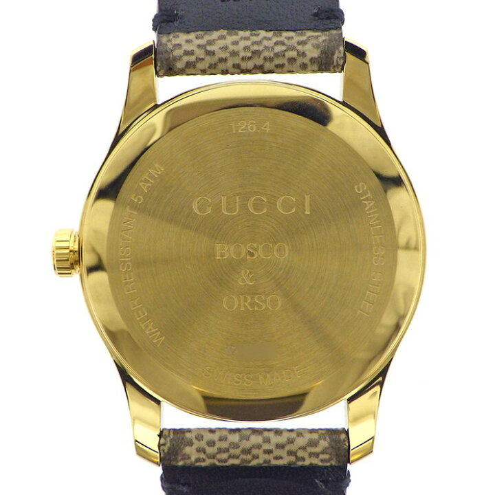 楽天市場】グッチ GUCCI 腕時計 Gタイムレス ボスコ&オルソ YA1264057 