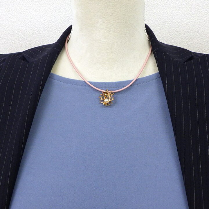 楽天市場】ミキモト MIKIMOTO チョーカー 珊瑚 モチーフ 110周年記念 