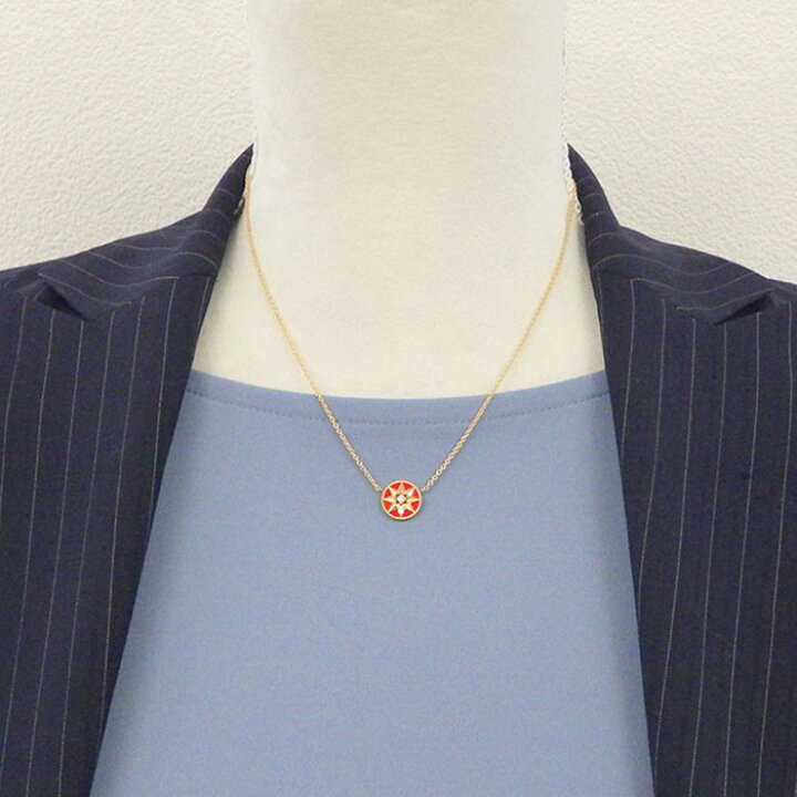楽天市場】クリスチャンディオール Christian Dior ネックレス ローズ 