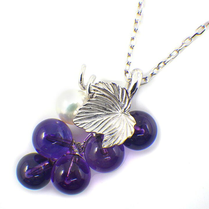 楽天市場】ミキモト MIKIMOTO ネックレス ブドウモチーフ グレープ  
