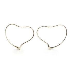 ティファニー Tiffany & Co. ピアス オープン ハート フープ SV925 【中古】