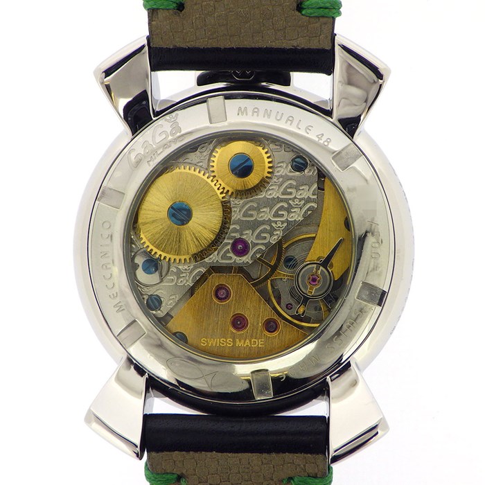 楽天市場】ガガミラノ GaGa MILANO 腕時計 マヌアーレ 5010.LV.01S