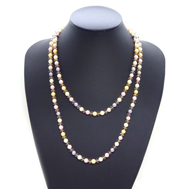 楽天市場】タサキ 田崎真珠 TASAKI ロングネックレス ヴァリエ マルチ  