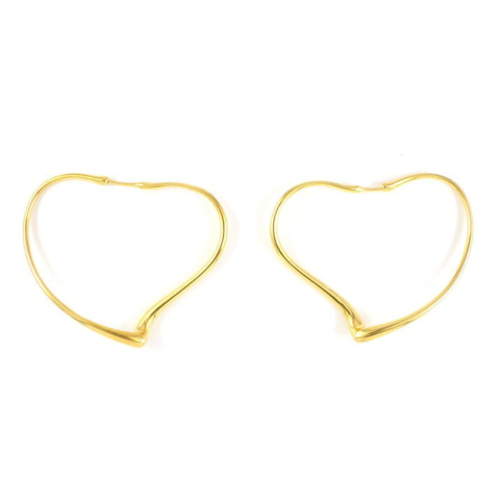 楽天市場】ティファニー Tiffany & Co. ピアス オープン ハート フープ 