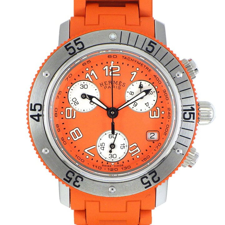 楽天市場】エルメス HERMES 腕時計 クリッパークロノグラフ CL2.316  