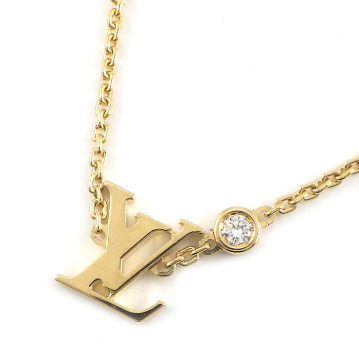 Louis Vuitton Q93626 Pendentif Idyll Blossom Lv Diamond Necklace K18Yg