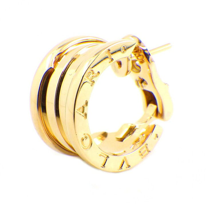 楽天市場】ブルガリ BVLGARI ピアス B-zero1 ビーゼロワン K18YG ※片方  