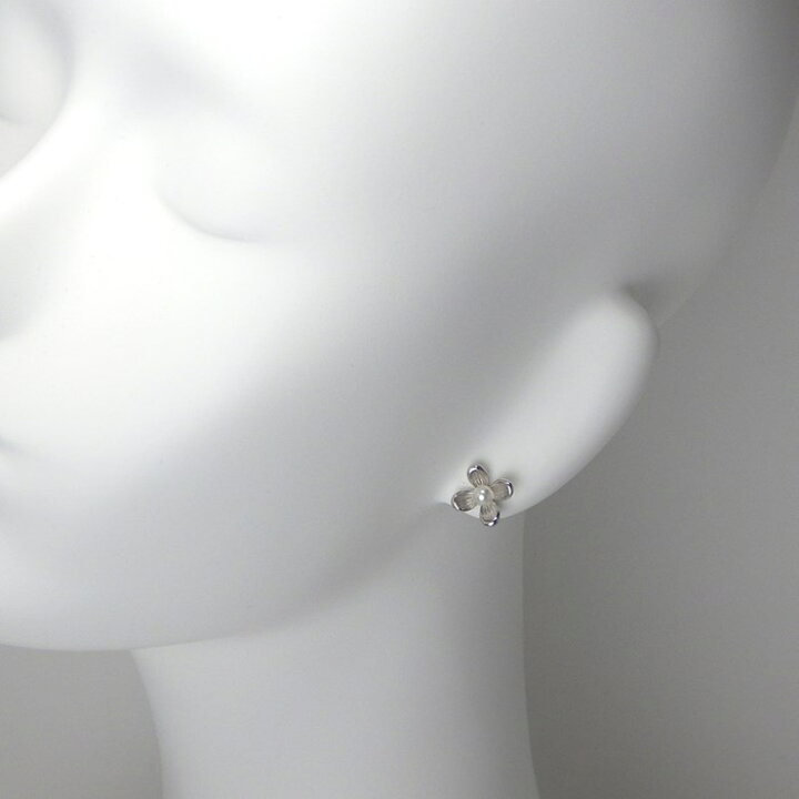 楽天市場】ミキモト MIKIMOTO ピアス フラワーモチーフ パール 4.3mm珠 