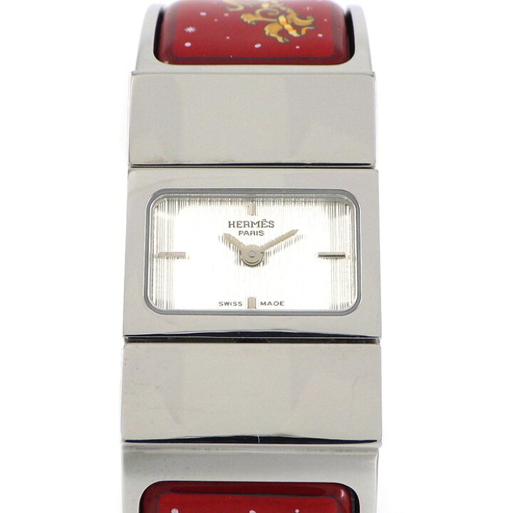 楽天市場】エルメス HERMES 腕時計 ロケ L01.210 L01.110 シルバー  