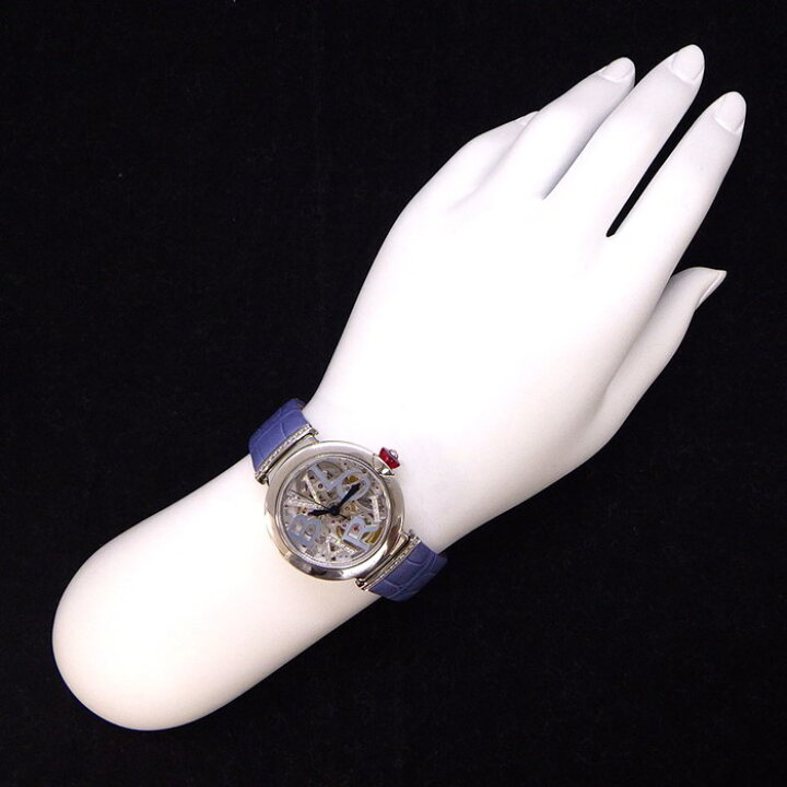楽天市場】ブルガリ BVLGARI 腕時計 ルチェア スケルトンブルー LU33S  