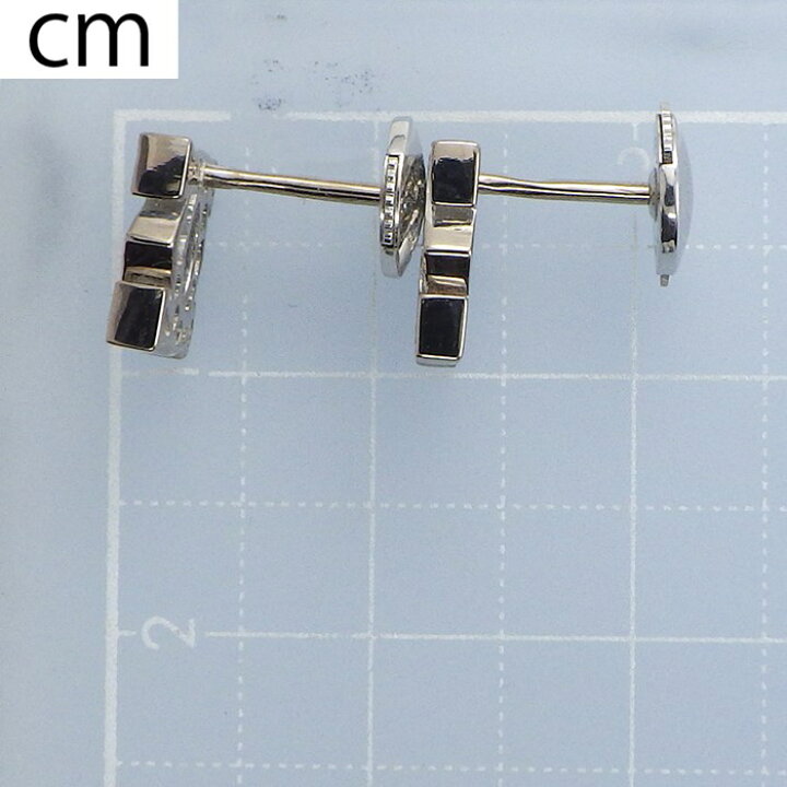 楽天市場】カルティエ Cartier ピアス アントルラセ 2C C2 ロゴ 