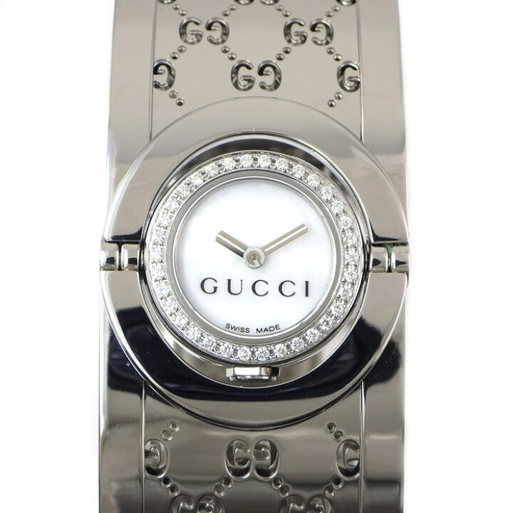 楽天市場】グッチ GUCCI 腕時計 ブレスレット バングル トワール