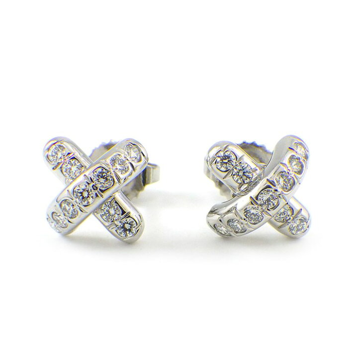 楽天市場】ティファニー Tiffany & Co. ピアス クロスステッチ  