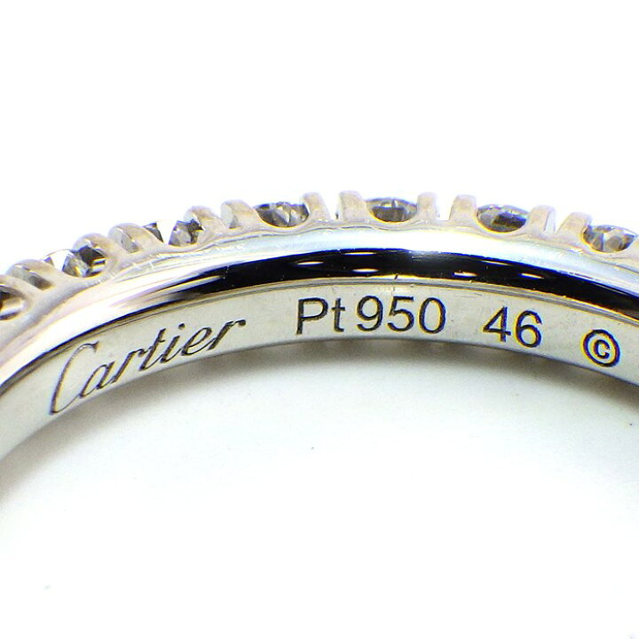 楽天市場】カルティエ Cartier リング エタンセル ウェディング フル 