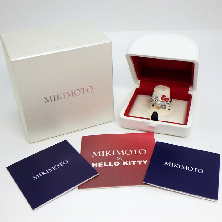 楽天市場】ミキモト MIKIMOTO リング ハローキティ サンリオ リボン