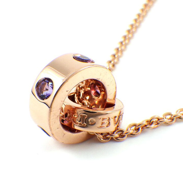 楽天市場】ブルガリ BVLGARI ネックレス ローマンソルベ 3ポイント 