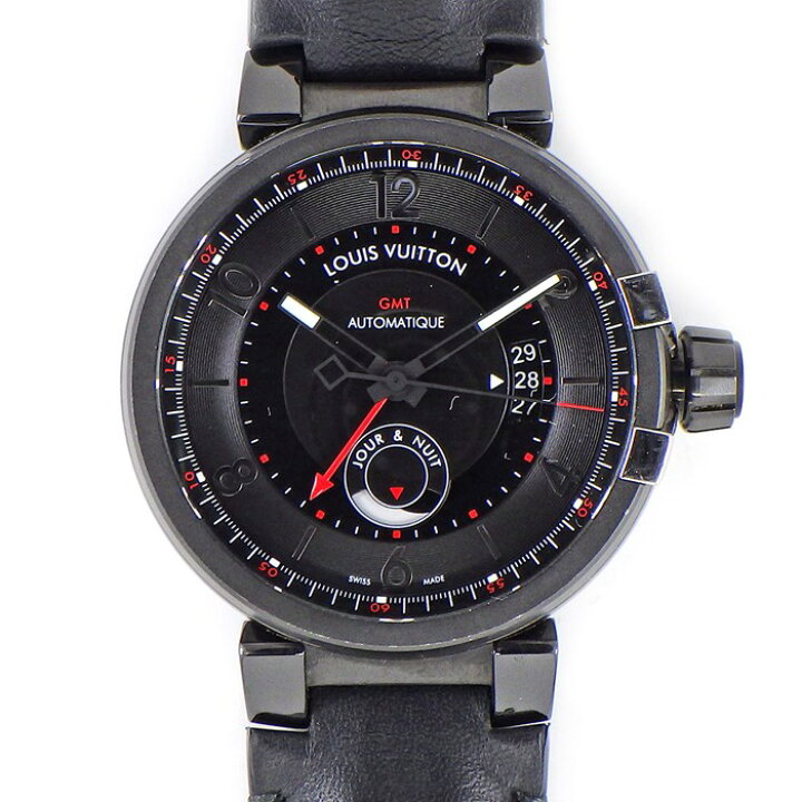 楽天市場】ルイ・ヴィトン LOUIS VUITTON 腕時計 タンブール GMT 