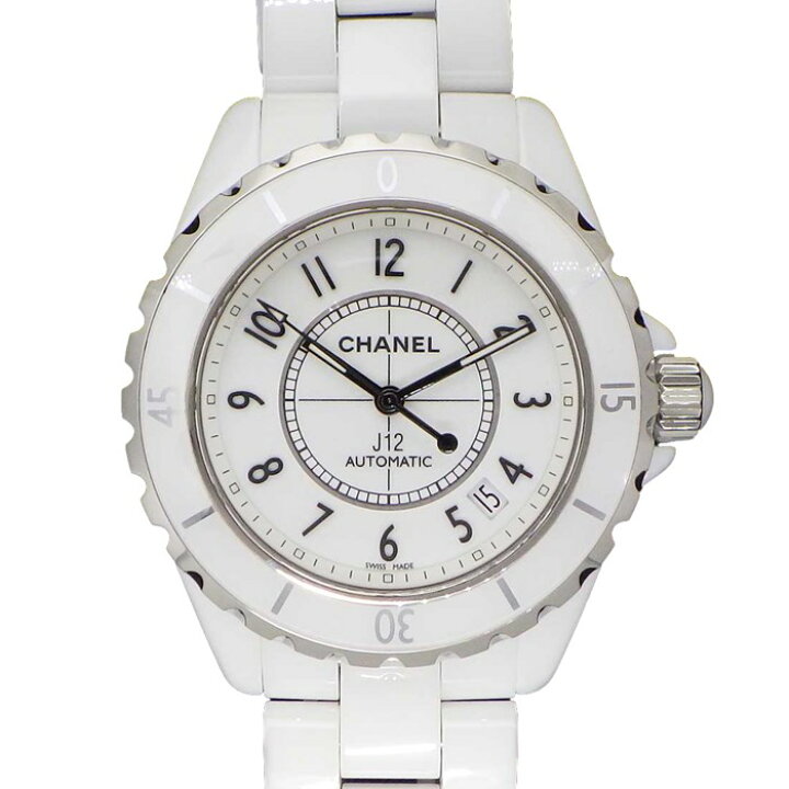 楽天市場】シャネル CHANEL 腕時計 J12 H0970 カレンダー ホワイト 白 
