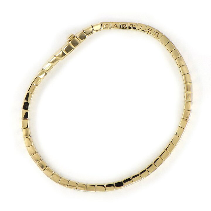 楽天市場】カルティエ Cartier ブレスレット ラニエール K18YG / #15 