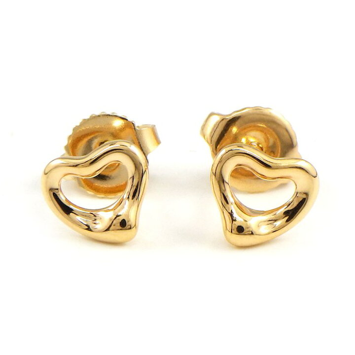 楽天市場】ティファニー Tiffany & Co. ピアス オープンハート 7mm  