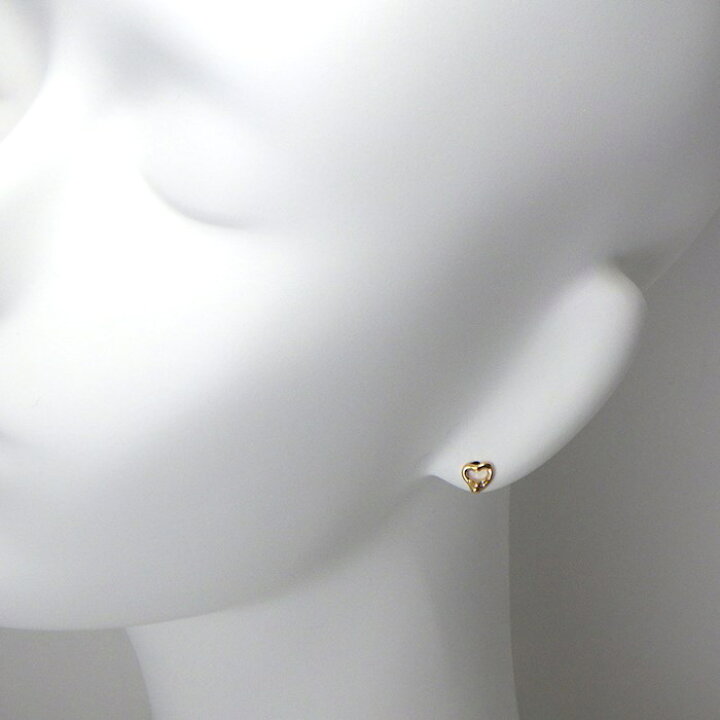 楽天市場】ティファニー Tiffany & Co. ピアス オープンハート 7mm  
