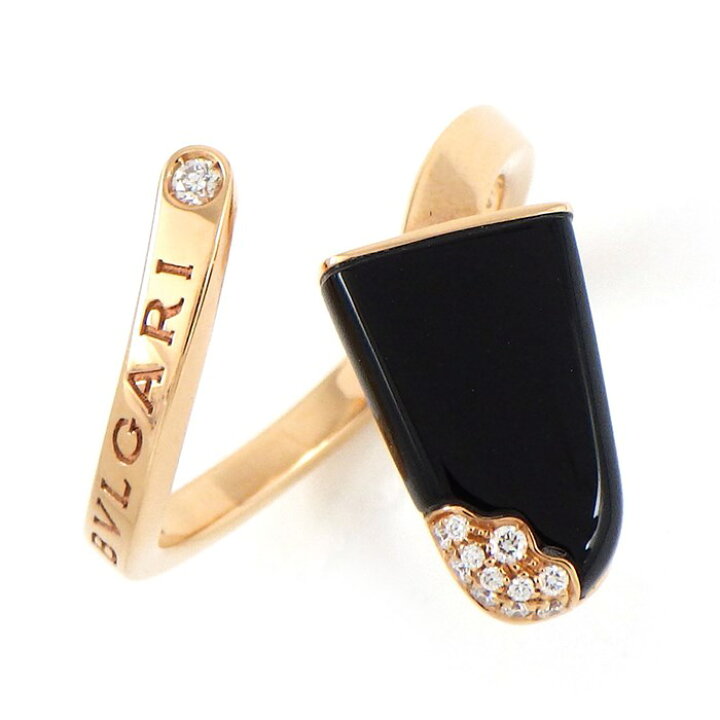 楽天市場】ブルガリ BVLGARI リング ジェラーティ オニキス 