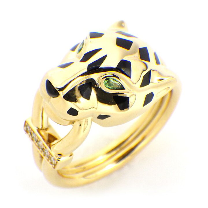 楽天市場】カルティエ Cartier リング パンテール ドゥ ツァボライト  