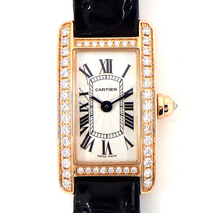 楽天市場】カルティエ Cartier 腕時計 タンク アメリカン ミニ 