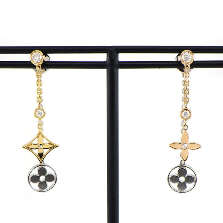 楽天市場】ルイ・ヴィトン LOUIS VUITTON ピアス ブックル ドレイユ  