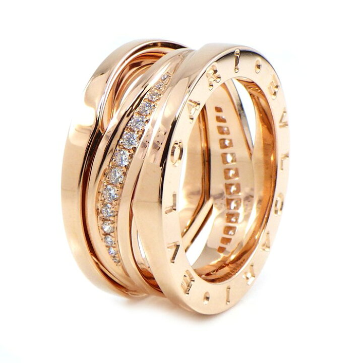 楽天市場】ブルガリ BVLGARI リング B-zero1 ビーゼロワン デザイン  