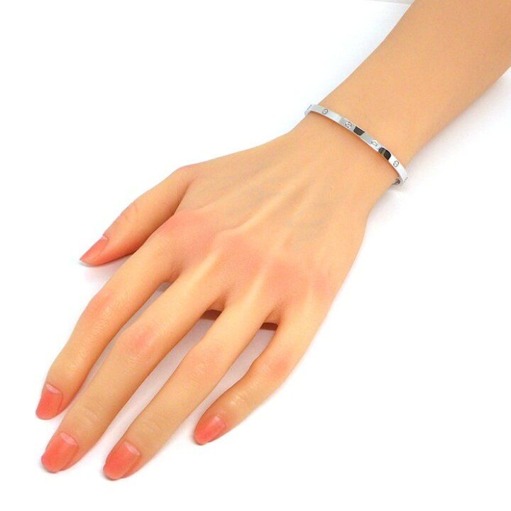楽天市場】カルティエ Cartier ブレスレット ラブブレス SM スモール 