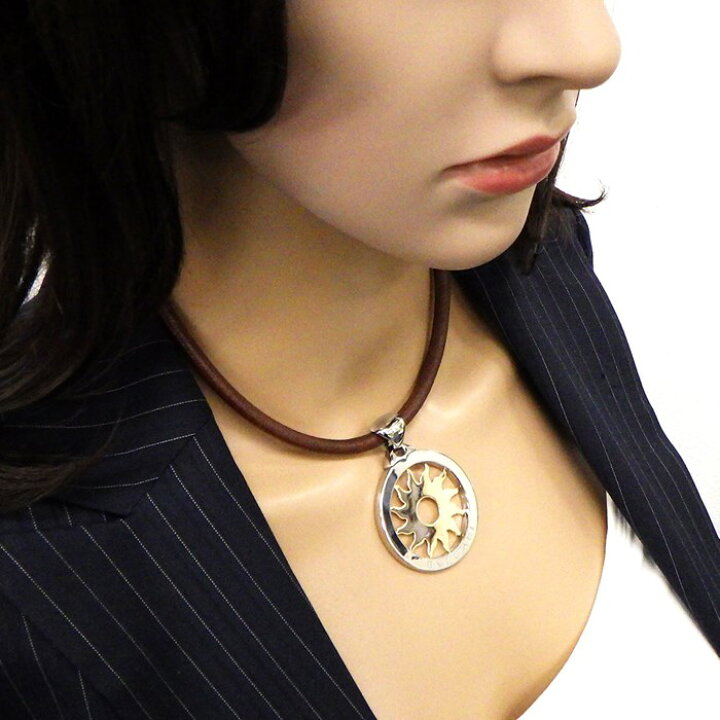 楽天市場】ブルガリ BVLGARI チョーカー トンド サン サークル 