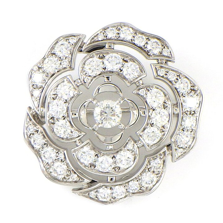 楽天市場】シャネル CHANEL ブローチ カメリア J11189 パヴェ 48 