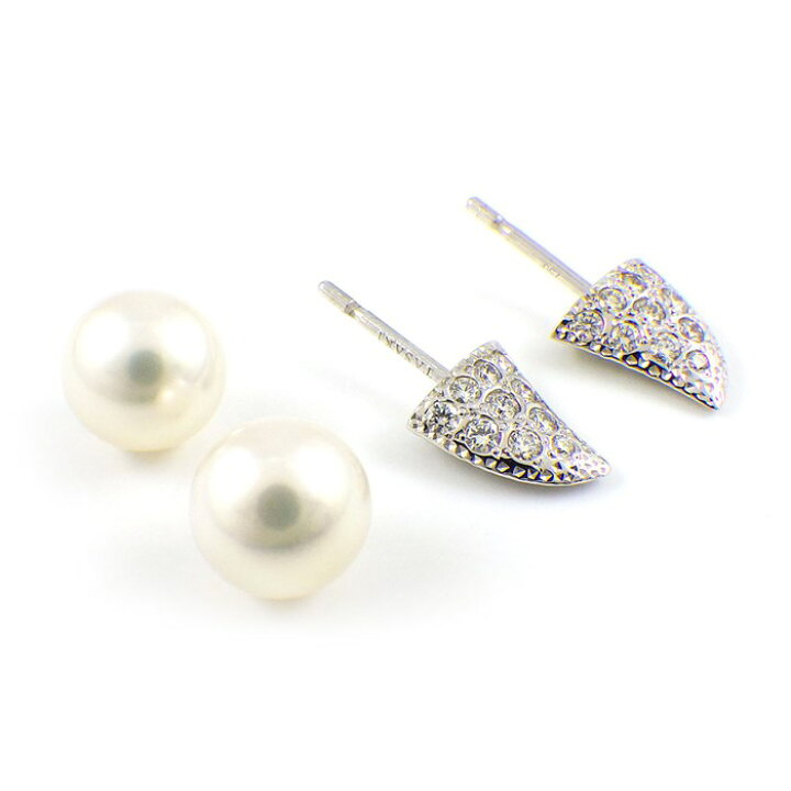 楽天市場】タサキ 田崎真珠 TASAKI ピアス ソーンズ デインジャー