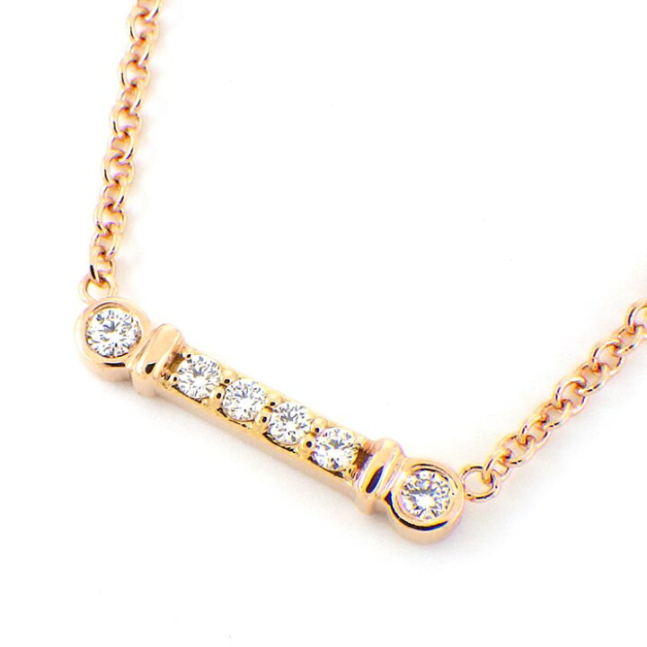 Tiffany & Co. フルールドリス K18 ダイヤモンド ネックレス 