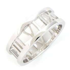 【訳あり】 ティファニー Tiffany & Co. リング アトラス オープン K18WG 14.5号 【中古】