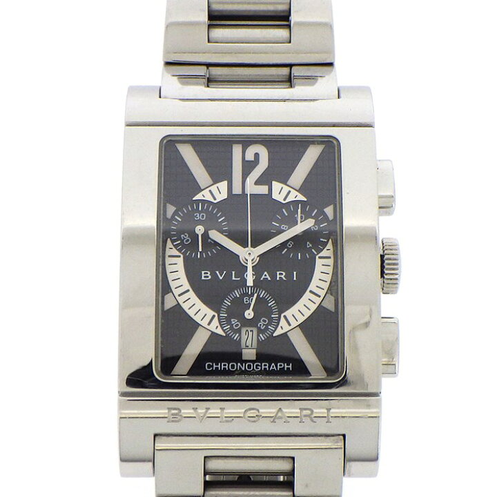 楽天市場】ブルガリ BVLGARI 腕時計 レッタンゴロ RTC49S デイト  
