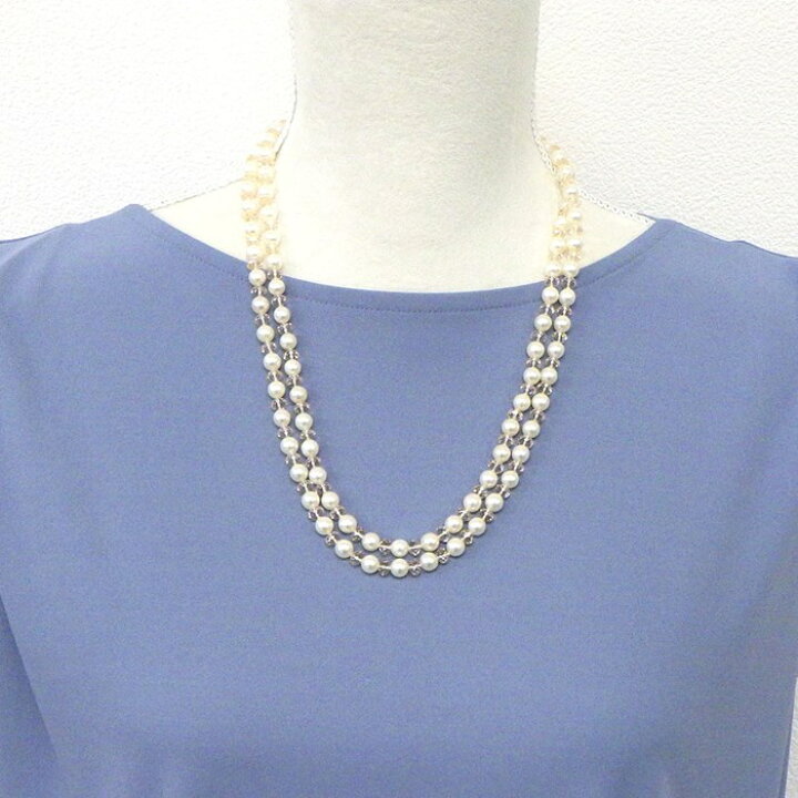 楽天市場】タサキ 田崎真珠 TASAKI ロングネックレス ヴァリエ パール 