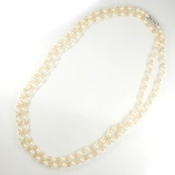 楽天市場】タサキ 田崎真珠 TASAKI ロングネックレス ヴァリエ パール  