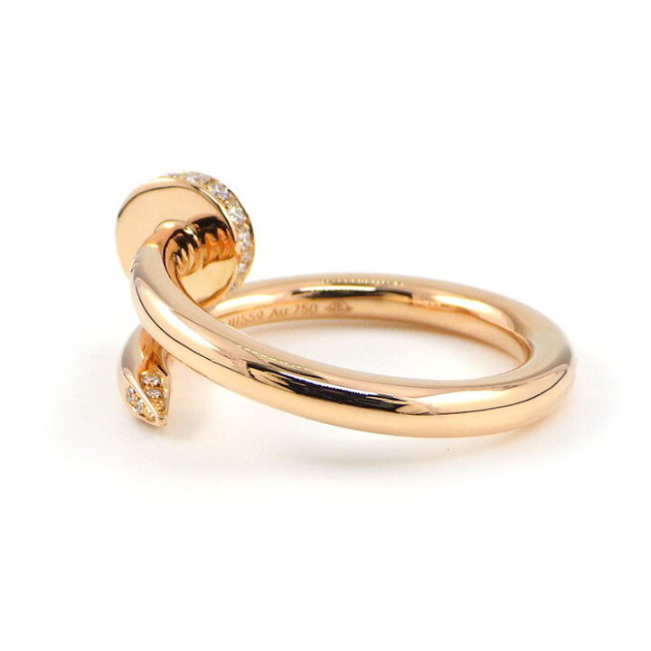 楽天市場】カルティエ Cartier リング ジュストアンクル 釘モチーフ  