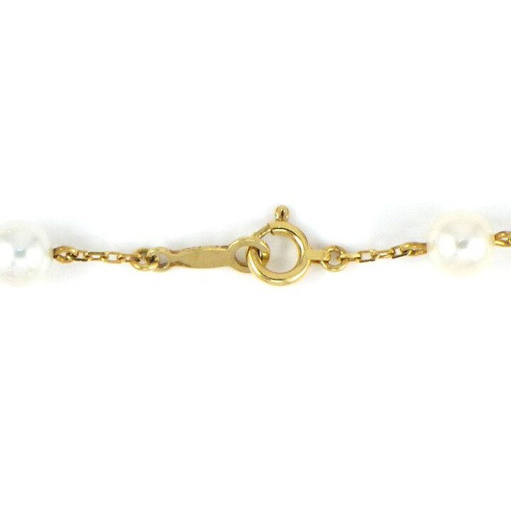 楽天市場】ミキモト MIKIMOTO ブレスレット ステーション 8モチーフ 