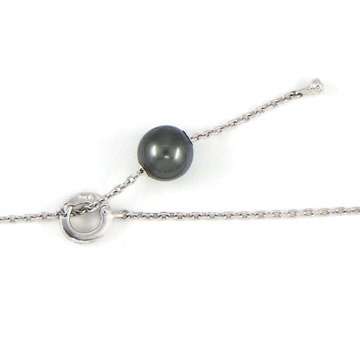 楽天市場】ミキモト MIKIMOTO ネックレス ステーション 5モチーフ 黒蝶 