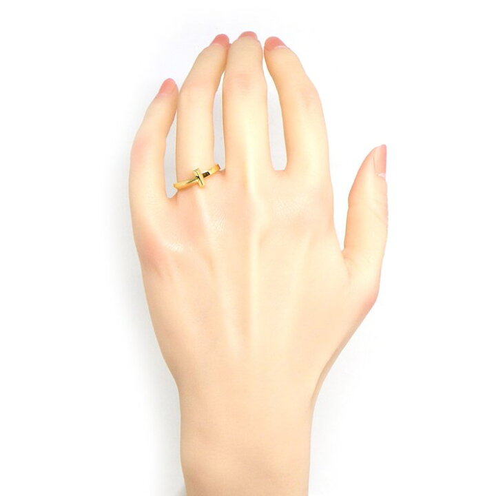 楽天市場】ティファニー Tiffany & Co. リング T ワン ナロー K18YG 13 